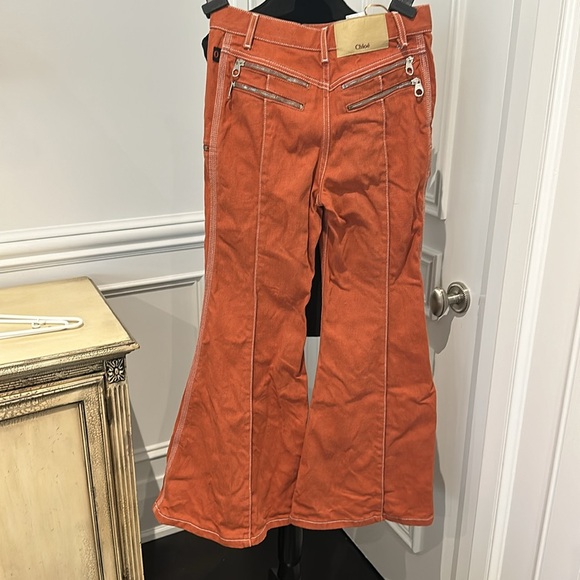 Chloe size 36 wide legged pants - Picture 3 of 4